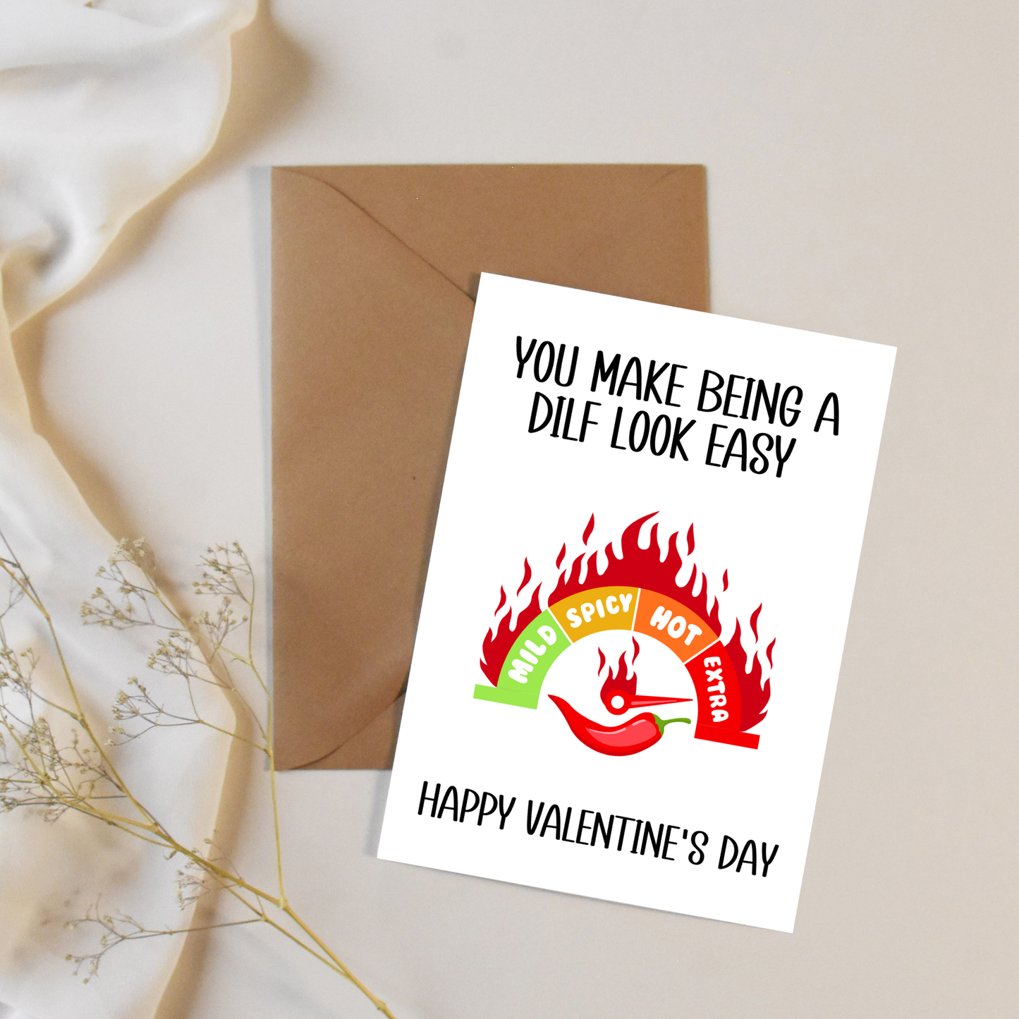 DILF Valentine's Day Card