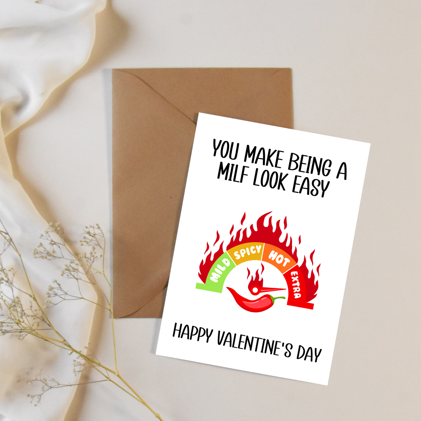 MILF Valentine's Day Card