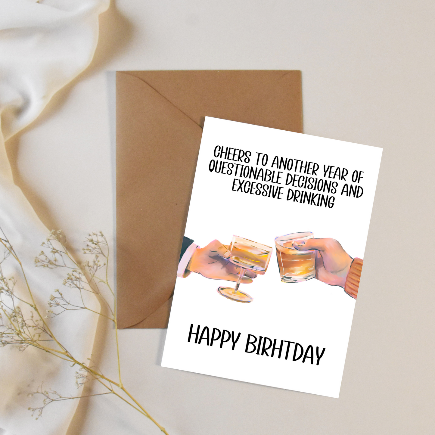 Questionable Decisions Card