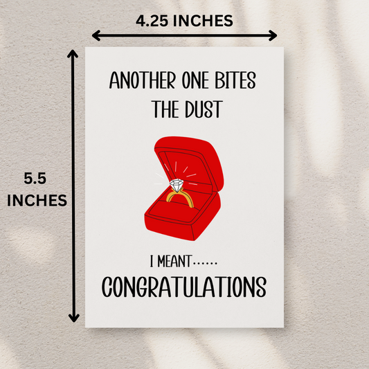 Funny Engagement Card