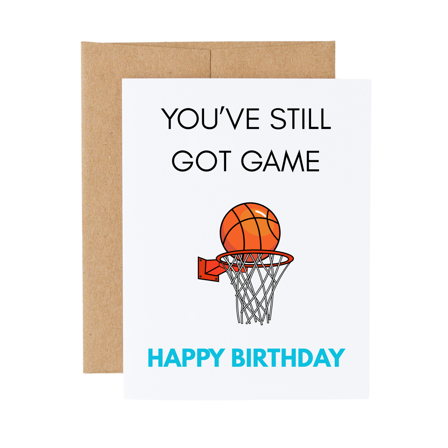 Basketball Birthday Card