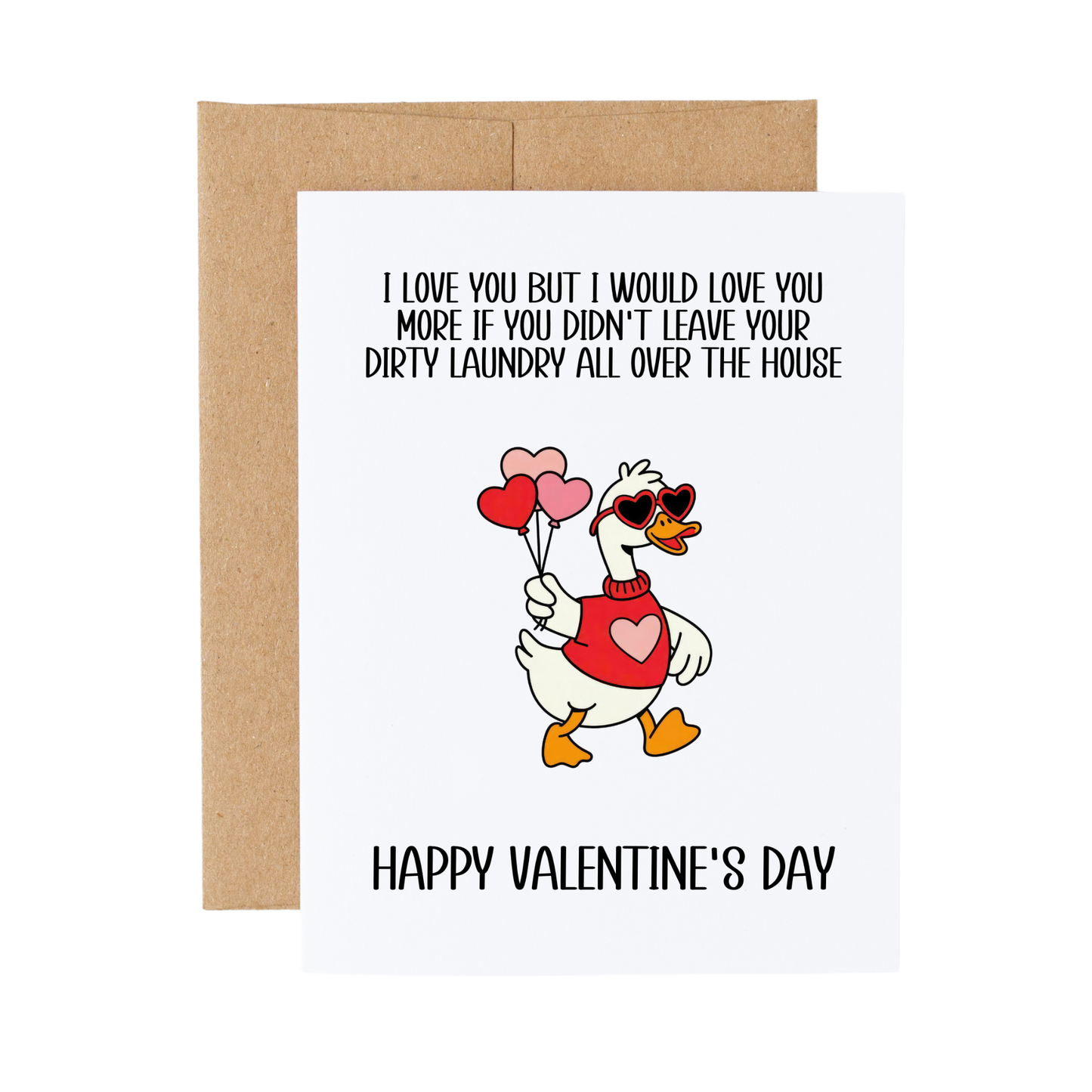 Funny Valentine's Day Card For Husband