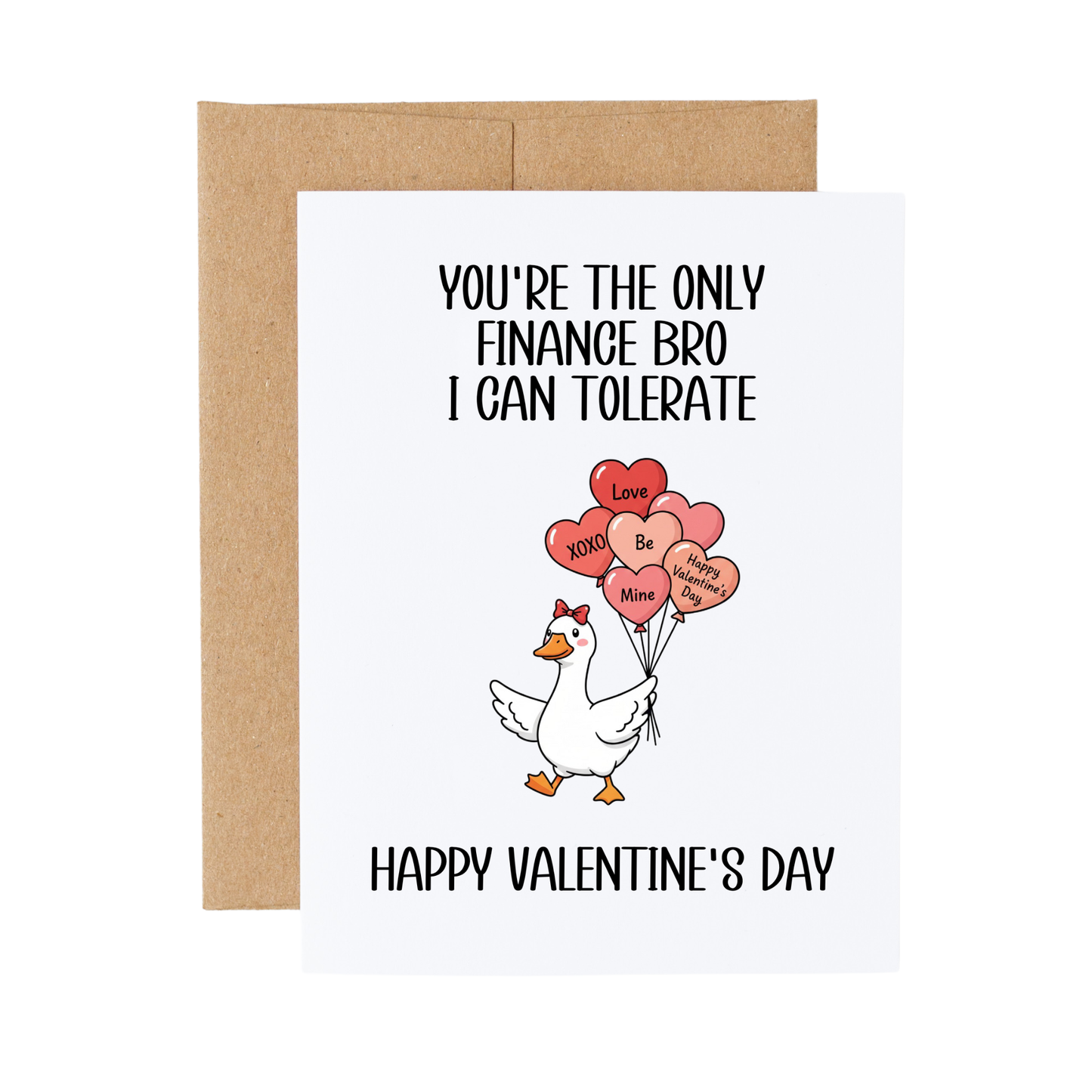 Finance Bro Valentine's Day Card