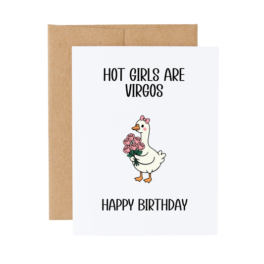 Virgo Birthday Card