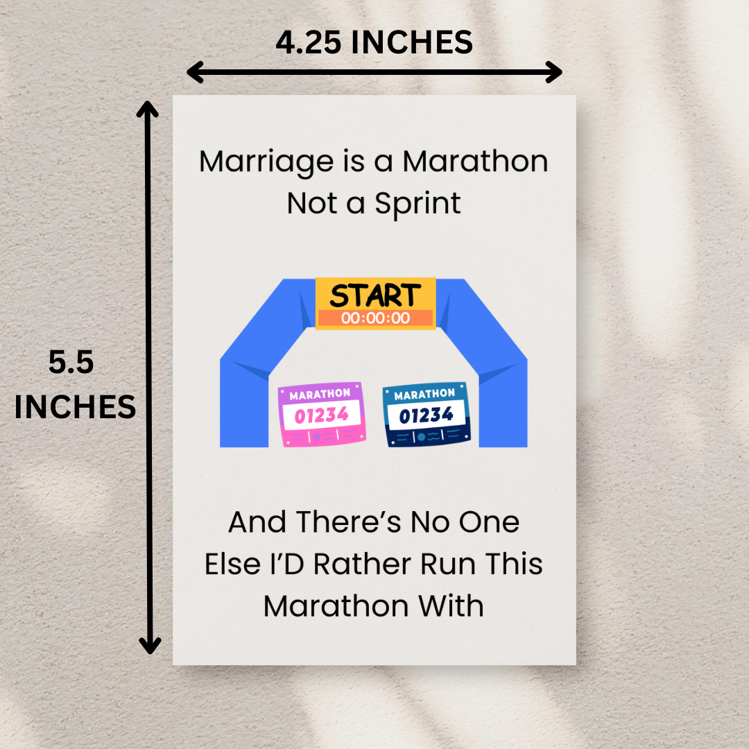 Wholesome Wedding Anniversary Card