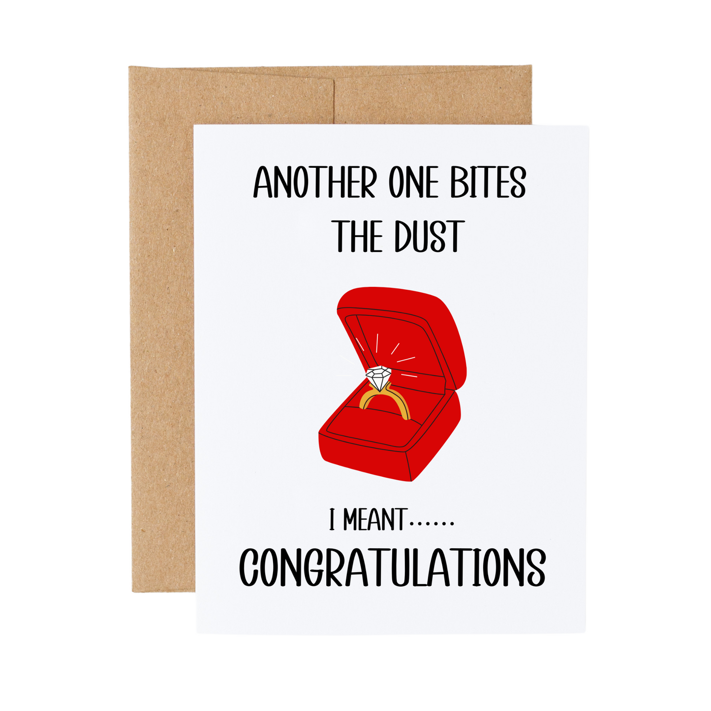 Funny Engagement Card