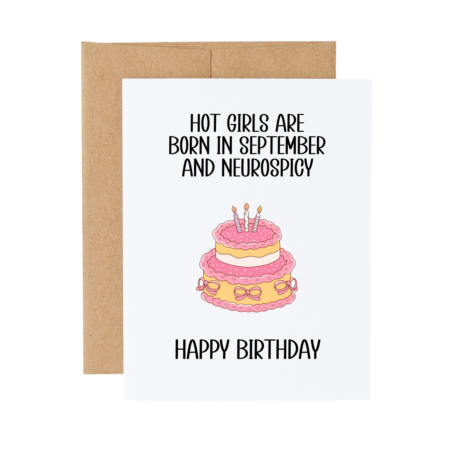 Hot Girls Are Born In September and Neurospicy