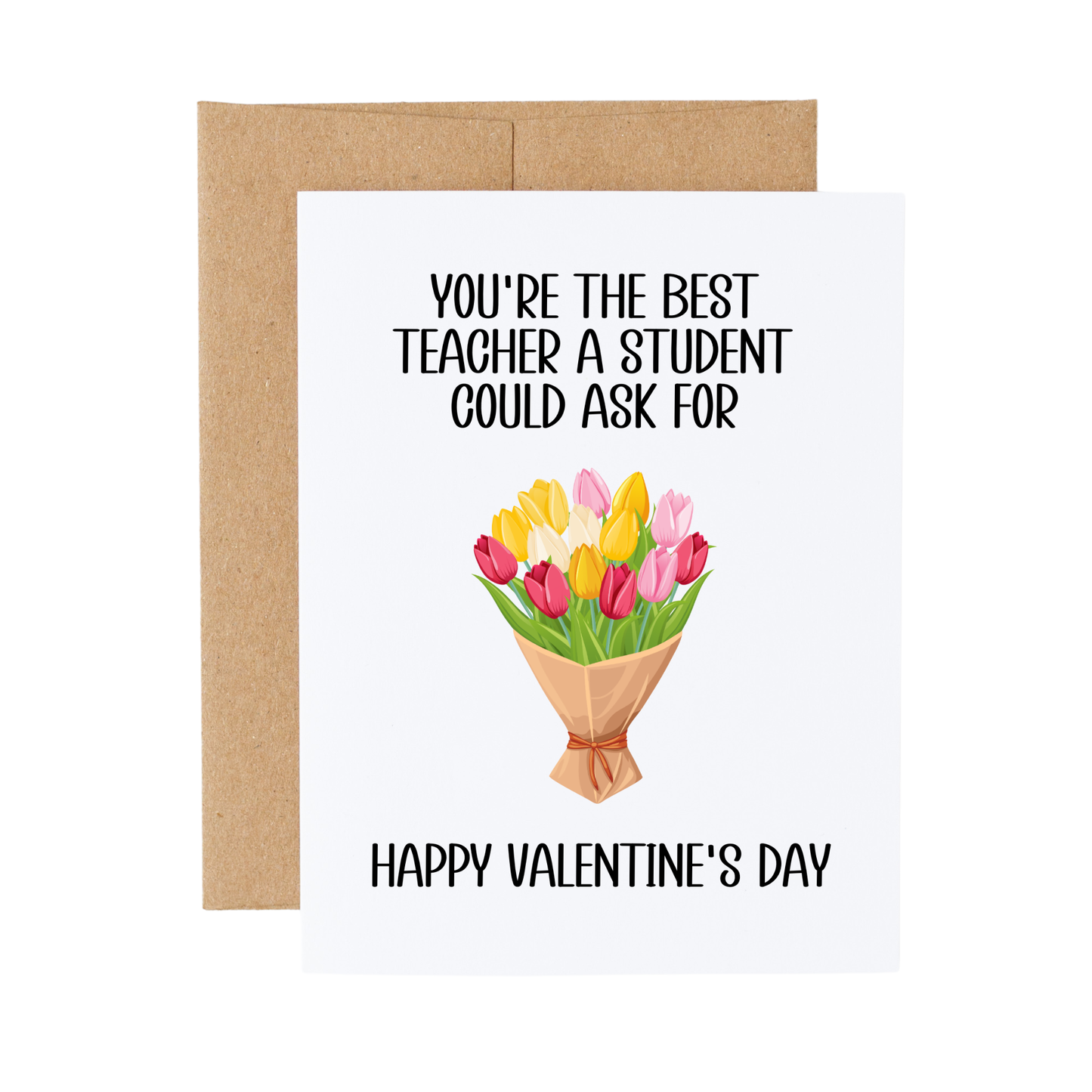 Valentine's Day Card For Teacher