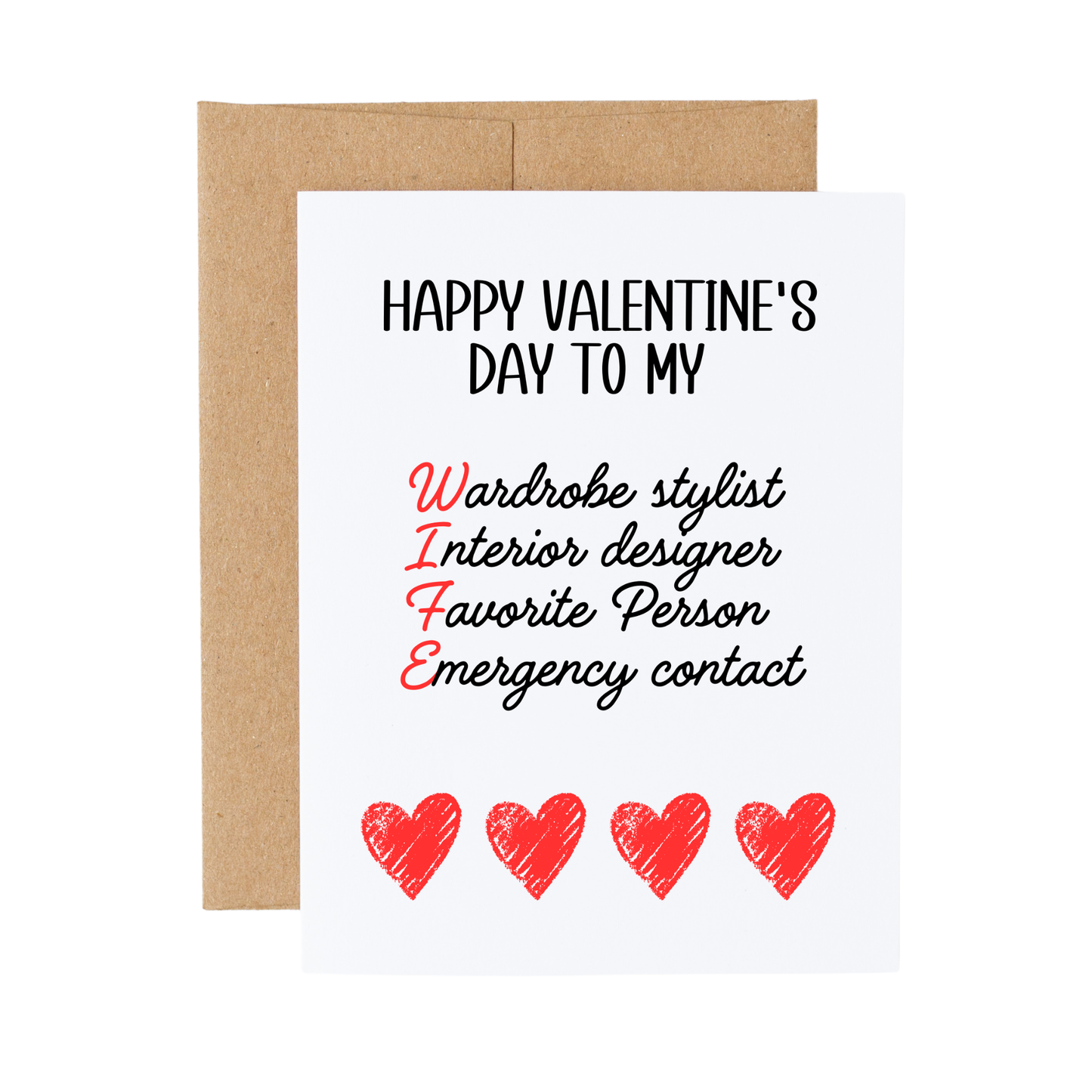 Wife Valentine's Day Card