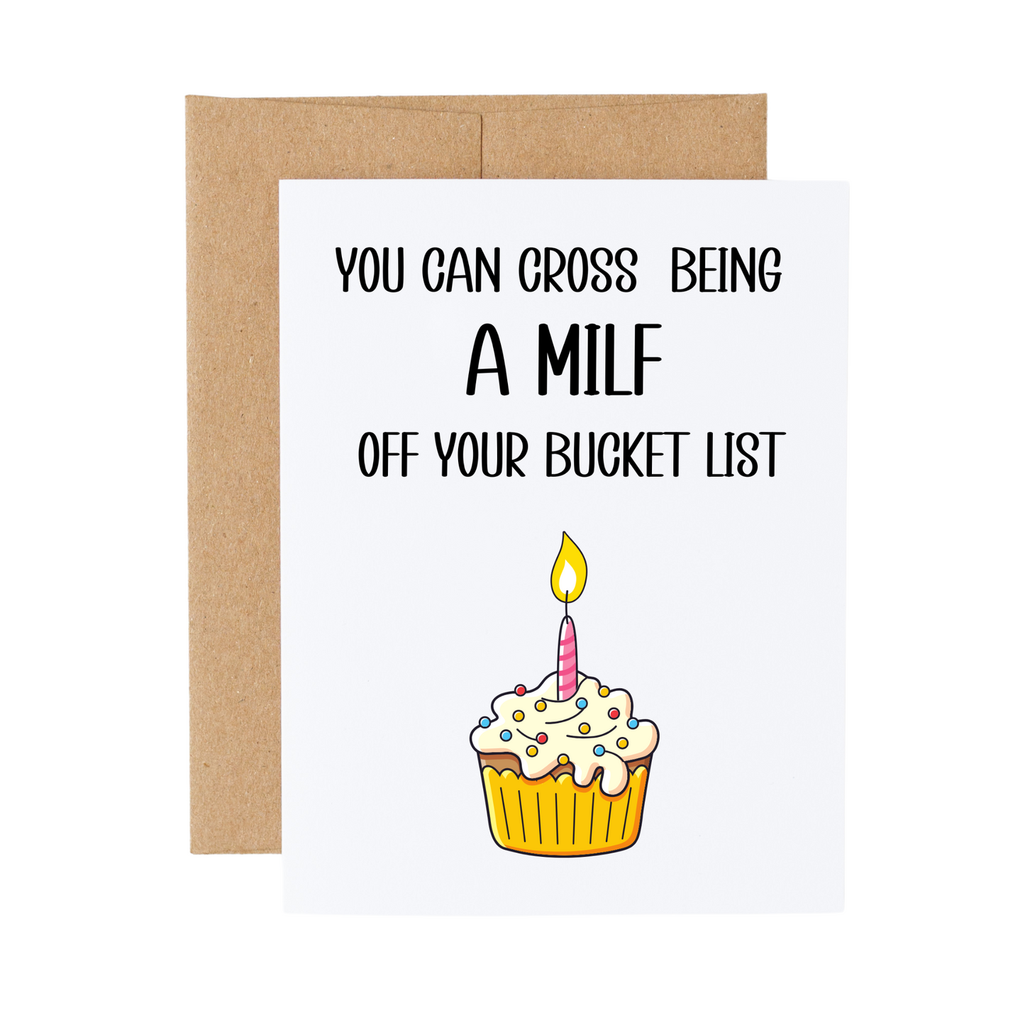 MILF Birthday Card
